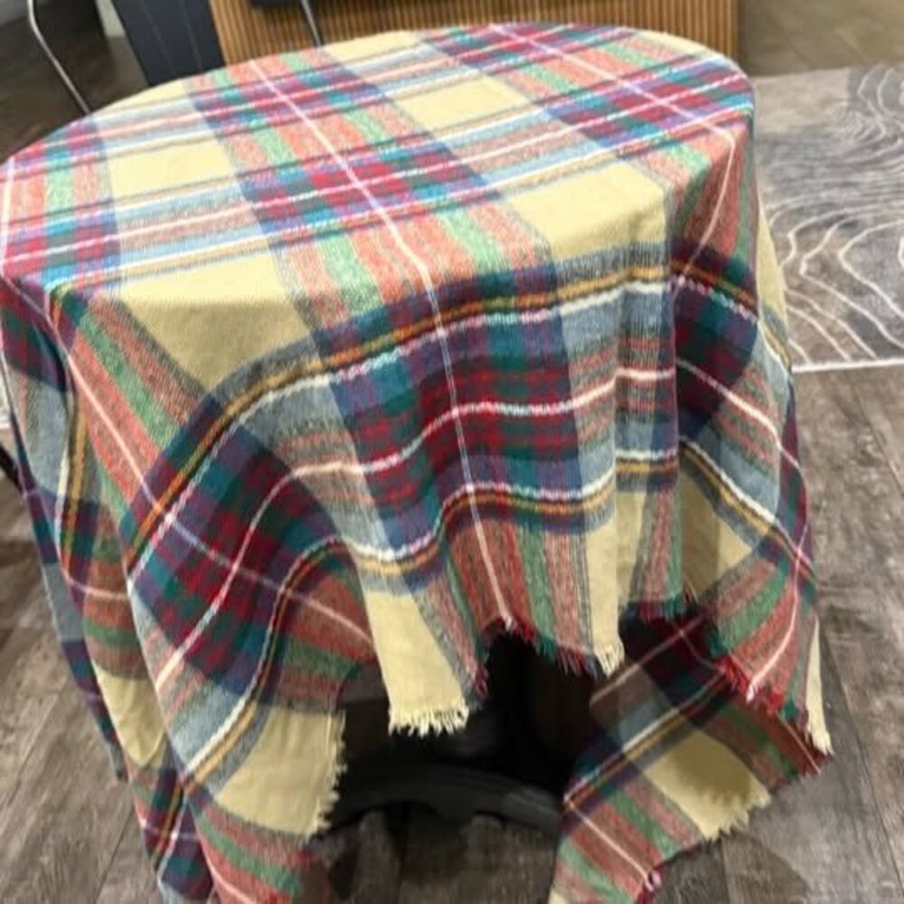 J. Crew Big Hunter's Plaid wrap blanket scarf